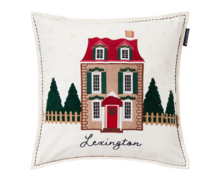 Lexington House Organic Cotton Velvet Dekokissenbezug, 50x50 cm
