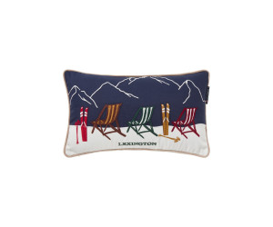 Lexington Ski Resort Organic Cotton Dekokissen 30x50 cm
