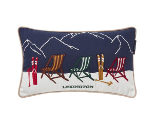 Lexington Ski Resort Organic Cotton Dekokissen 30x50 cm