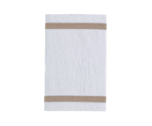 Feiler Handtuch Exclusiv 50 x 100 cm mit Chenillebordüre Farbe- (kiesel) EINZELSTÜCK
