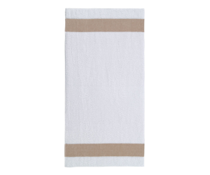 Feiler Duschtuch Exclusiv 68 x 150 cm mit Chenillebordüre Farbe- (kiesel) EINZELSTÜCK