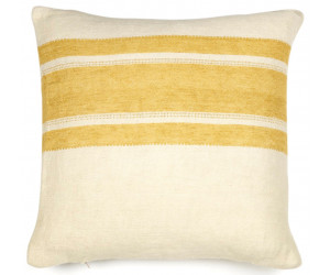 Libeco The Belgian Pillow Dekokissenbezug 50x50cm Mustard stripe