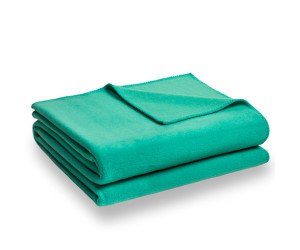 Zoeppritz Decke Soft-Fleece mintgrün -750 160x200 cm