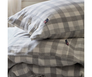 Lexington Bettwäsche Gray Checked Cotton Flannel