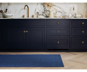 Chilewich Fußmatte Breton Stripe Blueberry