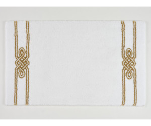 Abyss & Habidecor Badeteppich EMSER weiss/gold -800