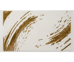 Abyss & Habidecor FORTUNY Badeteppich 70x120/ weiss-gold
