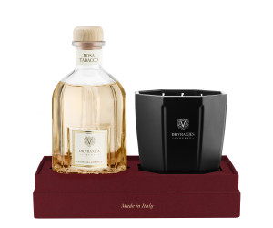 Dr.Vranjes Geschenkbox Raumduft Rosa Tabaco 500 ml & Kerze 500 gr