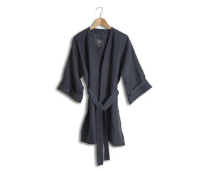 Lovely Linen Kimono kurz LOVELY KIMONO dark grey