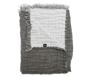 Himla Hannelin Decke / Plaid charcoal/white 130x170