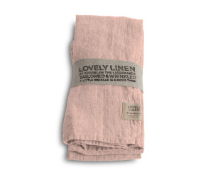 Lovely Linen Servietten LOVELY 45x45 litchi 4-er Set