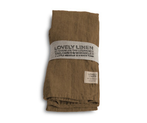Lovely Linen Servietten LOVELY 45x45 almond 4-er Set