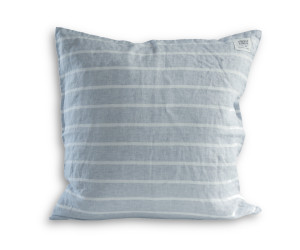 Lovely Linen Dekokissenbezug MISTY stripe sky