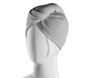 Abyss & Habidecor Hair Towel SPA gris 25 x 68