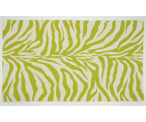 Abyss & Habidecor Zebra Strandtuch 100x200/ apple green