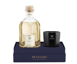 Dr. Vranjes Geschenkset Ambra Raumduft 250 ml & Duftkerze 80 gr.