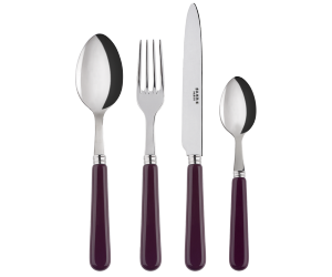 Sabre Besteckserie 'Basic' aubergine