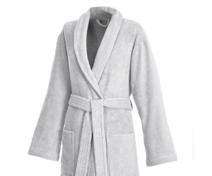 Weseta Bademantel Dreamflor Unisex 14 silber - S EINZELSTÜCK