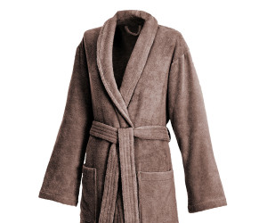Weseta Bademantel Dreamflor Unisex /44 rocky brown