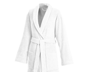 Weseta Bademantel Dreamflor Unisex /01 weiß