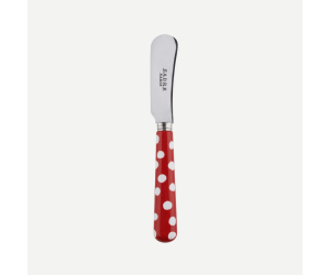 Sabre Buttermesser Dots rot (L: 14 cm) EINZELSTÜCK