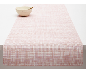 Chilewich Tischläufer Mini Basketweave blush -033 (36x183 cm)