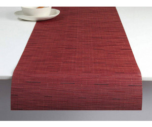 Chilewich Tischläufer Bamboo cranberry -009 (36x183 cm)