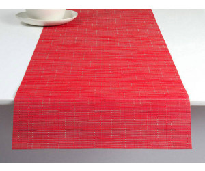 Chilewich Tischläufer Bamboo poppy -020 (36x183 cm)