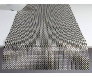 Chilewich Tischläufer Basketweave aluminum -001 (36x183 cm)