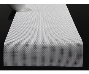 Chilewich Tischläufer Basketweave weiß -028 (36x183 cm)