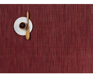 Chilewich Tischset Bamboo rechteckig cranberry 2-er Set