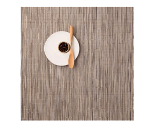 Chilewich Tischset Bamboo quadratisch dune 2-er Set
