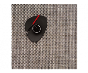 Chilewich Tischset Basketweave quadratisch oyster
