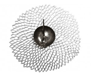 Chilewich Tischset Dahlia silver