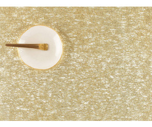 Chilewich Tischset Metallic Lace rechteckig gold 3-er Set
