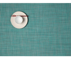 Chilewich Tischset Mini Basketweave rechteckig turquoise 3-er Set
