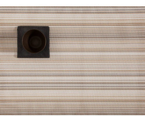 Chilewich Tischset Multi Stripe rechteckig champagne