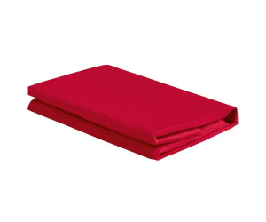 Christian Fischbacher Spannbettlaken H22 cm JERSEY Rot (292) 100x200