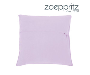  Zoeppritz Dekokissen Soft-Fleece light lavender