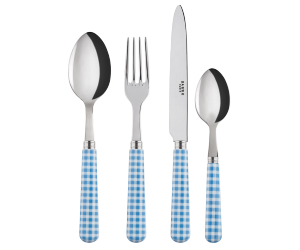 Sabre Besteckserie 'Vichy' hellblau