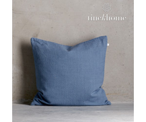 Tine K Home Dekokissenbezug Deco Plain azul quadratisch