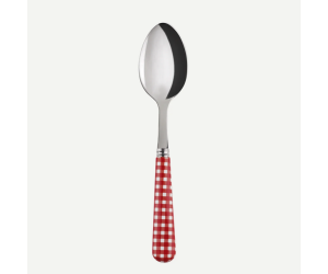 Sabre Dessertlöffel 2-er Set  Vichy rot (L: 19 cm)