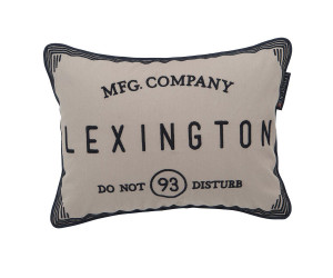Lexington Dekokissen Hotel Do Not Disturb Sham beige (30 x 40 cm)