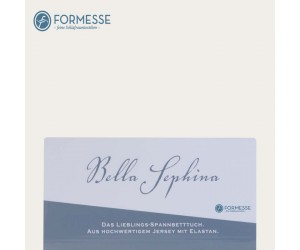 Formesse Spannbettlaken Bella Sephina weiß -1000