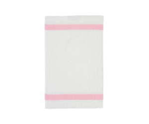Feiler Handtuch Exclusiv 50 x 100 cm mit Chenillebordüre Farbe- (rose) EINZELSTÜCK