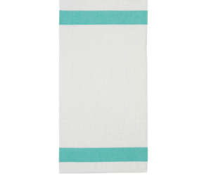 Feiler Handtuch Exclusiv 50 x 100 cm mit Chenillebordüre Farbe- (türkis)