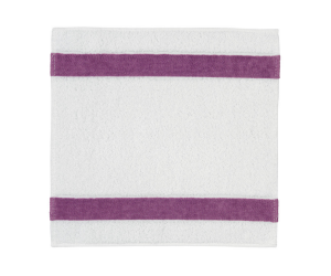 Feiler Seiftuch Exclusiv 30 x 30 cm mit Chenillebordüre Farbe- (lavendel) EINZELSTÜCK