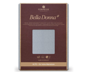 Formesse Spannbettlaken Bella Donna Jersey Alto Hellgrau (0703)