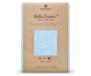Formesse Spannbettlaken Bella Donna Edel-Frottee hellblau