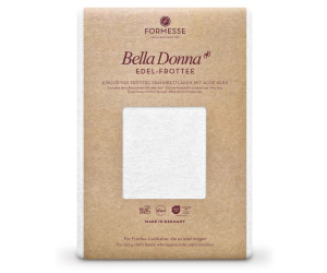 Formesse Spannbettlaken Bella Donna Edel-Frottee weiß